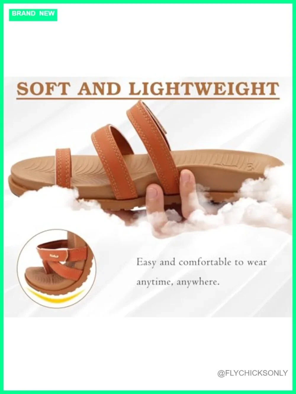 Womens Adjustable Slides Sandals With Arch Support Comfort Plantar Fasciitis